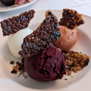 Beaujolais Bistro - Sorbet trio - French Near Me - Reno, Nevada Beaujolais Bistro - Sorbet trio - French Near Me - Reno, Nevada