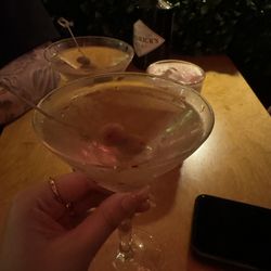 The Botanical Den - Dirty gin martinis