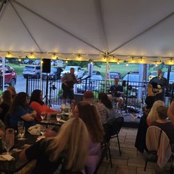 Mattar's Bistro - Having a blast at Mattars. Live music under the tent every Friday.