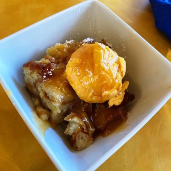 Kehaulani's Cafe - Bread pudding with mango ice cream - Breakfast & Brunch Near Me - Vallejo, California Kehaulani's Cafe - Bread pudding with mango ice cream - Breakfast & Brunch Near Me - Vallejo, California