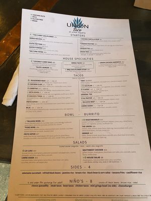 Menu photo 2 Union Taco Norfolk, VA Menu photo 2 Union Taco Norfolk, VA
