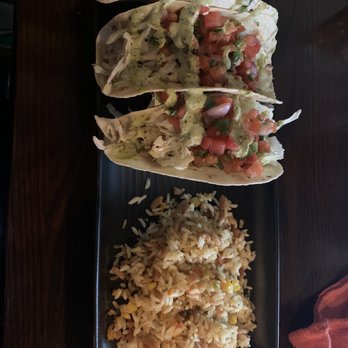 Strap Tank Brewery - Fish tacos and side of rice - New American Near Me - Lehi, Utah Strap Tank Brewery - Fish tacos and side of rice - New American Near Me - Lehi, Utah