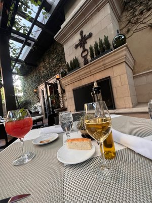 Photo of Galletto Ristorante - Modesto, CA, US. Outside seating