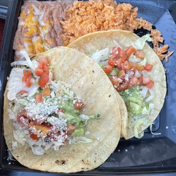 Miguel's Cocina - Veggie corn tacos with beans and rice - Mexican Near Me - Coronado, California Miguel's Cocina - Veggie corn tacos with beans and rice - Mexican Near Me - Coronado, California