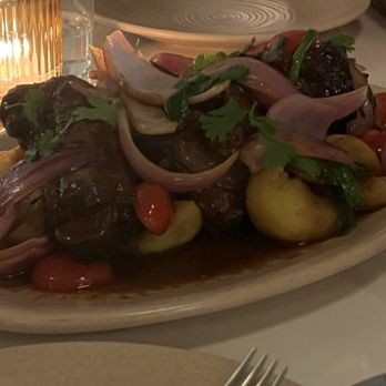 Maty's - Oxtail saltado $80 - Peruvian Near Me - Miami, Florida