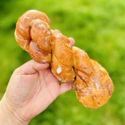 New England Homemade Donuts - Glazed cinnamon twist