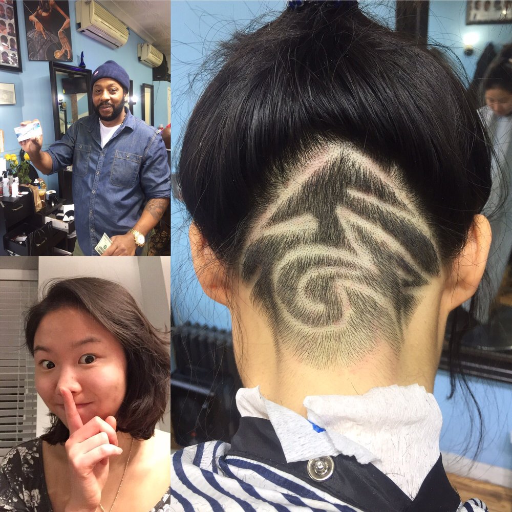 Antoin gave me an awesome undercover napecut/undercut Antoin gave me an awesome undercover napecut/undercut