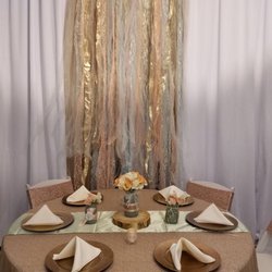Bliss Begins Events - Table setting