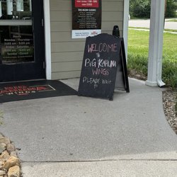 Welcome sign outside