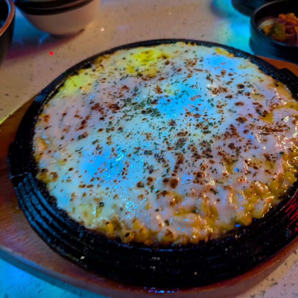 Soju Blues - Corn Cheese - Korean Near Me - Houston, Texas
