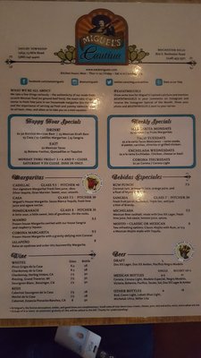 Menu photo 8 Miguel's Cantina Rochester Hills, MI Menu photo 8 Miguel's Cantina Rochester Hills, MI