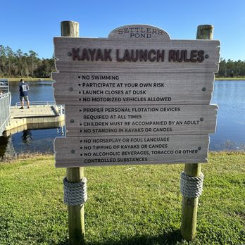 Settlers Pond - Kayak launch rules - Parks Near Me - Nocatee, Florida Settlers Pond - Kayak launch rules - Parks Near Me - Nocatee, Florida
