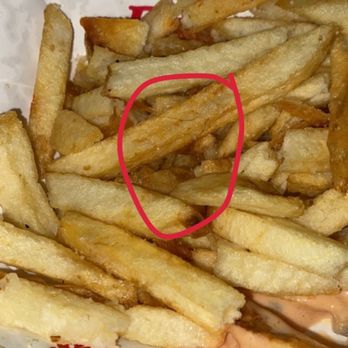 In-N-Out Burger - how i found the beard hair - Burgers Near Me - Long Beach, California