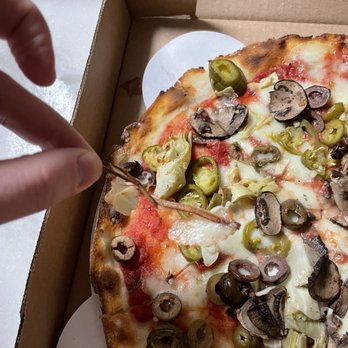 Cane Rosso - Stick baked into my pizza - Pizza Near Me - Frisco, Texas