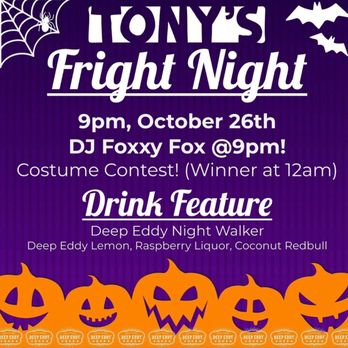 Tony’s Eat and Drink - Halloween party! - Sports Bars Near Me - Franklin, Tennessee Tony’s Eat and Drink - Halloween party! - Sports Bars Near Me - Franklin, Tennessee