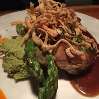 Brick 29 - Asian meatloaf with edamame mash and asparagus - New American Near Me - Nampa, Idaho
