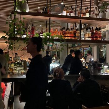 MILA Restaurant - Bar area indoors - Mediterranean Near Me - Miami Beach, Florida