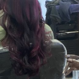 Chunky highlights, pink