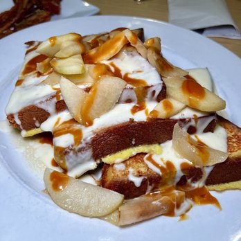 The Bongo Room - Caramel apple challah french toast - New American Near Me - Chicago, Illinois