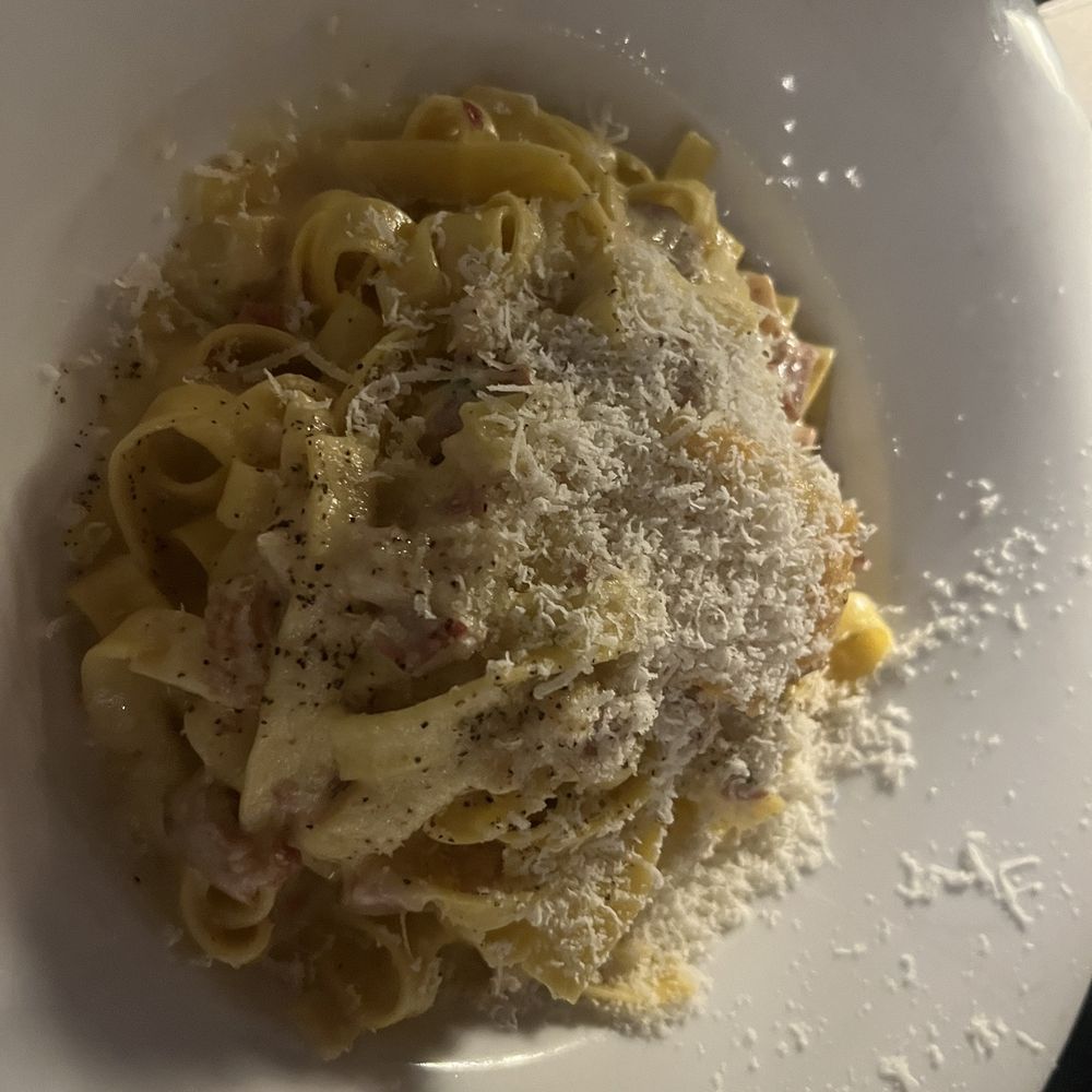 Gusto RistoBar - Fettuccine Alla Carbonara - Italian Near Me - Doral, Florida