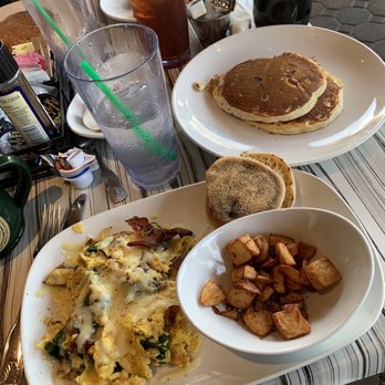 Another Broken Egg Cafe - Sunrise Spinach Scrambler - Breakfast & Brunch Near Me - Siesta Key, Florida Another Broken Egg Cafe - Sunrise Spinach Scrambler - Breakfast & Brunch Near Me - Siesta Key, Florida