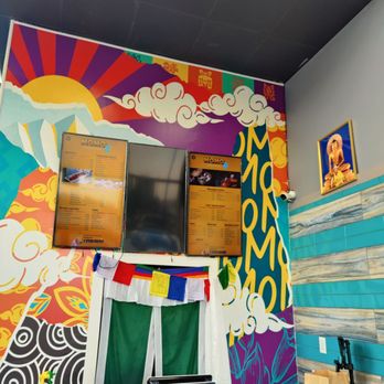 Momo2Go - a colorful mural on the wall - Himalayan/Nepalese Near Me - Brampton, Ontario Momo2Go - a colorful mural on the wall - Himalayan/Nepalese Near Me - Brampton, Ontario