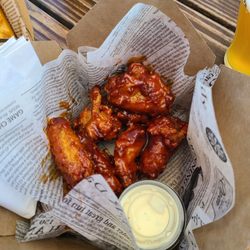 Chicken wings korean bbq