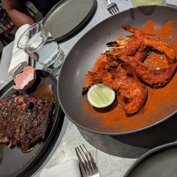 Baso - Ribeye + Shrimp - Spanish Near Me - Houston, Texas Baso - Ribeye + Shrimp - Spanish Near Me - Houston, Texas