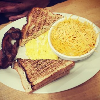 Eggs Up Grill - The Classic with cheese grits - Breakfast & Brunch Near Me - Columbia, South Carolina