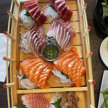 AYCE Sushi SCM - Sashimi- great presentation here! - Japanese Near Me - Santa Ana, California