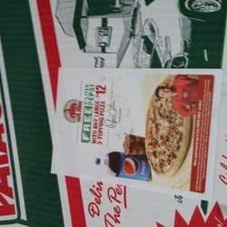 Papa Johns Pizza - Box cover