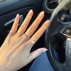 KH Nails - Ombré with white chrome