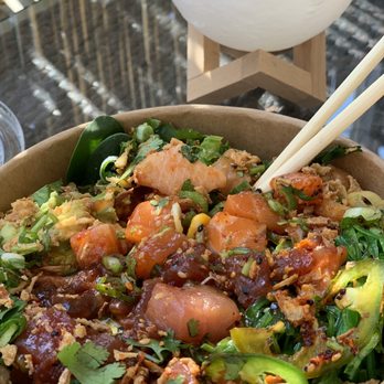 Sherry Blossom - Build Your Own 3 Protein Bowl - Hawaiian Near Me - Long Beach, New York
