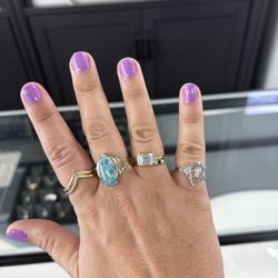 Antique & Chic Winfield - Picked up the large teal blue ring from here!