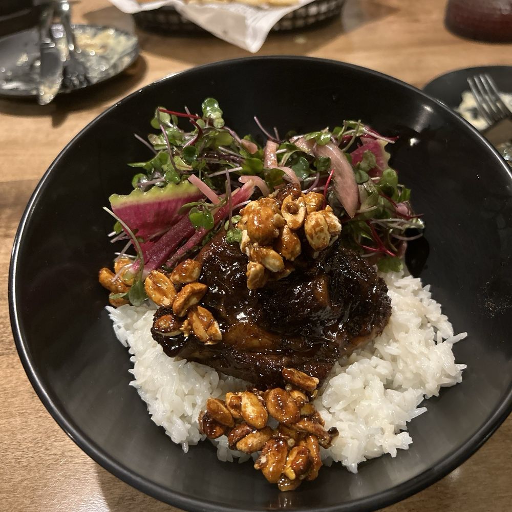 Spoon & Spindle - Coconut Rice Short Rib - Breakfast & Brunch Near Me - Orange, Virginia Spoon & Spindle - Coconut Rice Short Rib - Breakfast & Brunch Near Me - Orange, Virginia