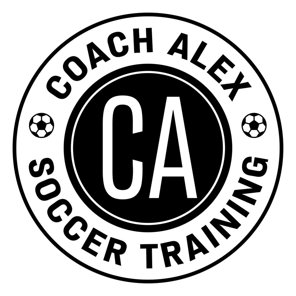 Coach Alex Soccer Training Logo
