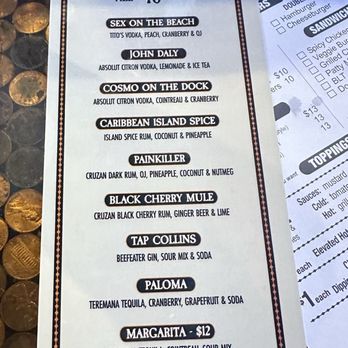 The Tap & Still - Happy Hour Menu - Dive Bars Near Me - Red Hook, Virgin Islands The Tap & Still - Happy Hour Menu - Dive Bars Near Me - Red Hook, Virgin Islands