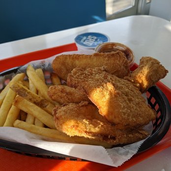 Spud Fish & Chips - 3 piece cod and chips $$$ 2.5/5 - Fish & Chips Near Me - Kirkland, Washington
