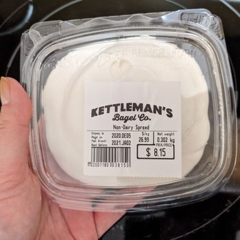 Kettlemans Bagel - Non-dairy spread - Bagels Near Me - Etobicoke, Ontario