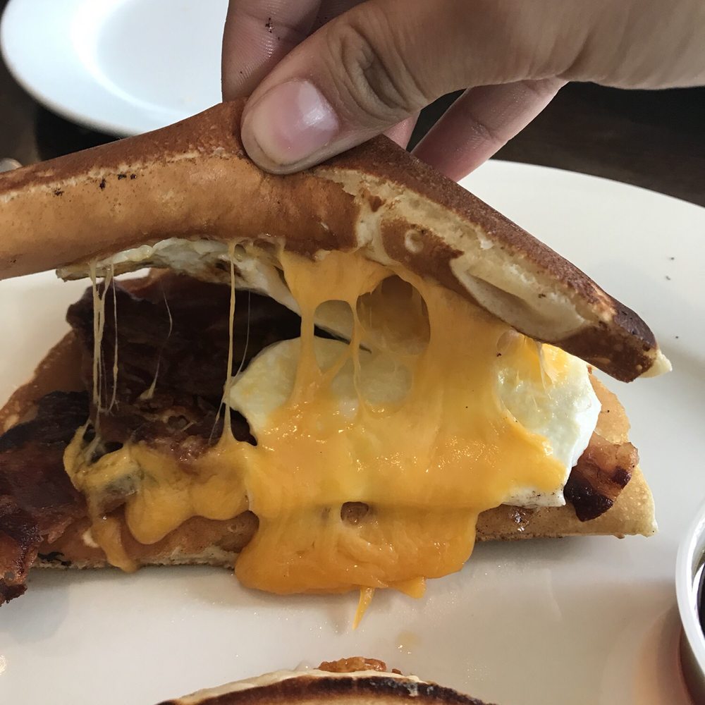 Manjares - Paglia Pancake Sandwich - Breakfast & Brunch Near Me - New Haven, Connecticut Manjares - Paglia Pancake Sandwich - Breakfast & Brunch Near Me - New Haven, Connecticut