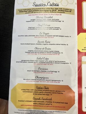 Menu photo 3 Le HAPPY Crêperie & Bar Sandy, OR