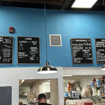 Crazy Block Cheesecakes - Menu signage - Desserts Near Me - Oakland, California