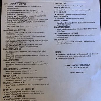 Marcotte Distilling Company - The January 2020 Saturday cocktail menu - Distilleries Near Me - Philomath, Oregon Marcotte Distilling Company - The January 2020 Saturday cocktail menu - Distilleries Near Me - Philomath, Oregon