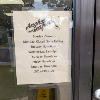 Anchor Seafood - Hours - Seafood Markets Near Me - Montvale, New Jersey