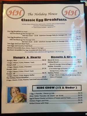 Menu photo 8 The Holiday House Restaurant Holiday, FL