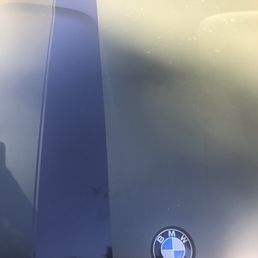 Chemical damage to the vehicle wrap Chemical damage to the vehicle wrap