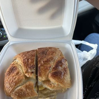 Ontario Donuts - #2 Sausage, Egg and Cheese on Croissant - Donuts Near Me - Ontario, California