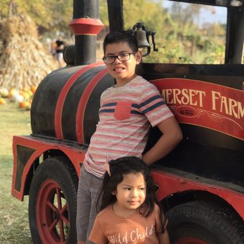 Summerset Farm - Train they didn't get to ride but had to watch as other people got to enjoy a ride - Farmers Market Near Me - Santa Ynez, California Summerset Farm - Train they didn't get to ride but had to watch as other people got to enjoy a ride - Farmers Market Near Me - Santa Ynez, California
