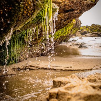 Victoria Beach - The coolest little run off when you walk into the beach! - Beaches Near Me - Laguna Beach, California