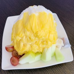 small Mango & Coconut Combo shave ice